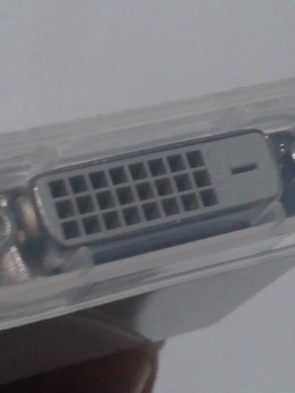 Genuine APPLE M9321G-B Mini DVI-DVI Adapter USED TESTED